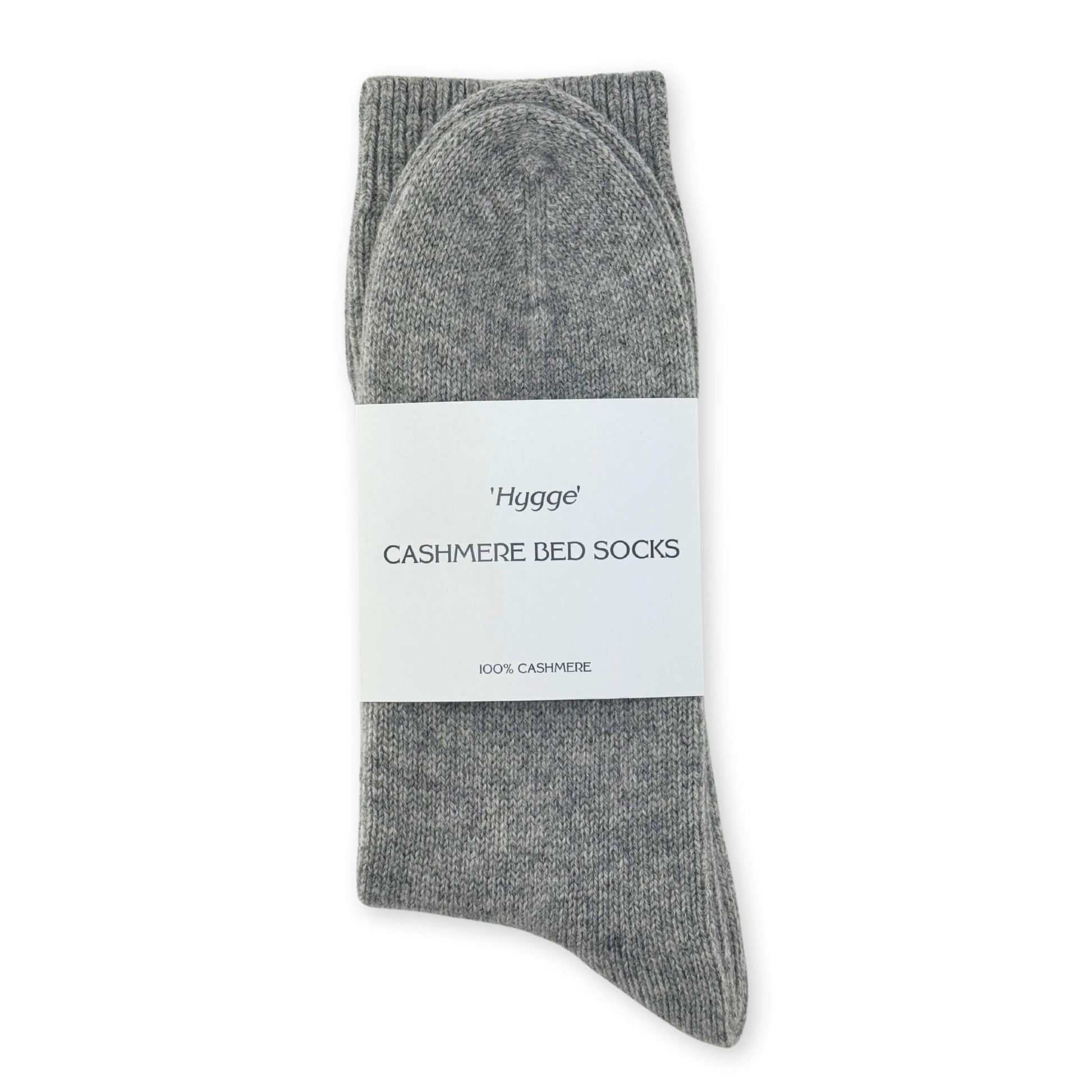 'Hygge' Cashmere Bed Socks (Men's)-Jet&Bo