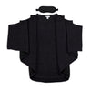 'Sky High Siesta' Cashmere Travel Set (Black)